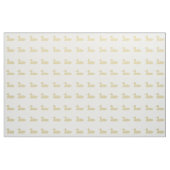 Cute Yellow Ducks Nursery Pattern Stof (Fat Quarter)