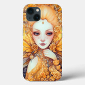 Cute Yellow Fairy Fantasy Art Case-Mate iPhone Case (Achterkant)