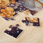 Cute Yellow Fairy Fantasy Art Legpuzzel (Zijkant)