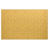 Cute Yellow Honey Bee Pattern Stof (Yard (91,4 cm))