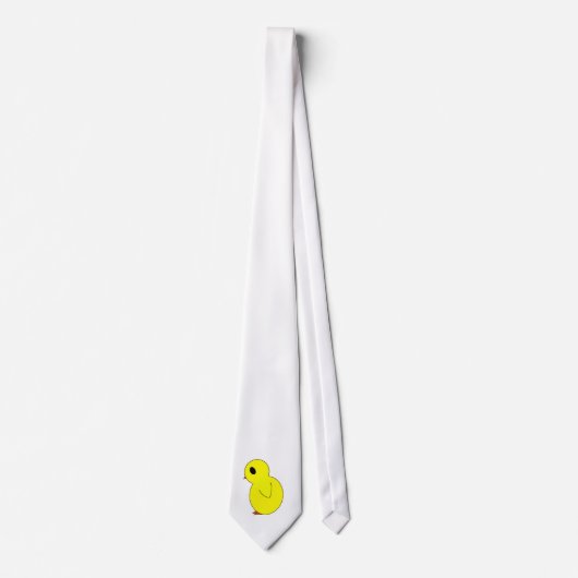Cute Yellow Peep Stropdas (Voorkant)