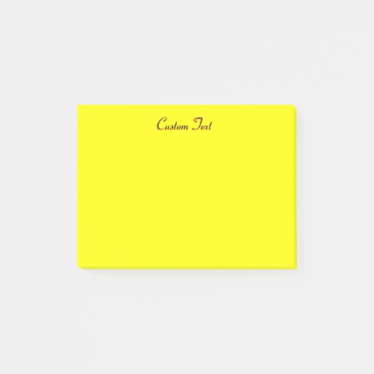 Cute Yellow Post-it® Notes (Voorkant)