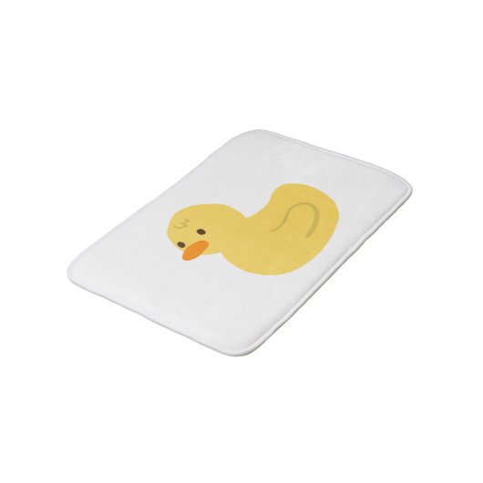 Cute Yellow Rubber Ducky Duck Graphic Bathmat Badmat (Gekanteld)