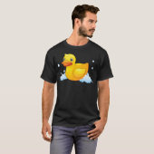 Cute Yellow Rubber Ducky - Duck tshirt Duckie shir (Voorkant volledig)