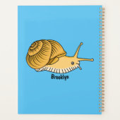 Cute yellow snail cartoon (Dos)
