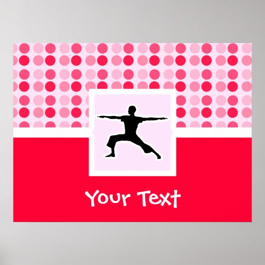 Cute Yoga Poster (Voorkant)