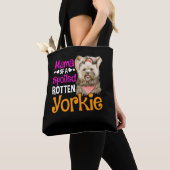 Cute Yorkie houdt van mam Puppy Lover Draagtas (Dichtbij)