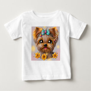 Cute Yorkie Kawaii Puppy
