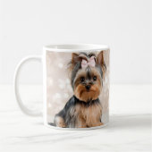 Cute Yorkshire Chien Mug (Gauche)