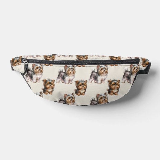 Cute Yorkshire Terrier Chien Motif (Poser)