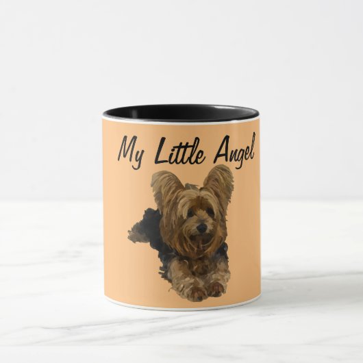 Cute Yorkshire Terrier Mug (Centre)