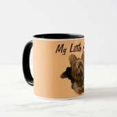 Cute Yorkshire Terrier Mug (Devant gauche)