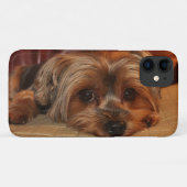 Cute Yorkshire Terrier Puppy Dog Case-Mate iPhone Case (Achterkant (horizontaal))
