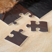 Cute Yorkshire Terrier Puppy Dog Legpuzzel (Zijkant)