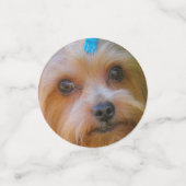 Cute Yorkshire Terrier Yorkie Favorite Breed Confetti (Kleine voorkant)