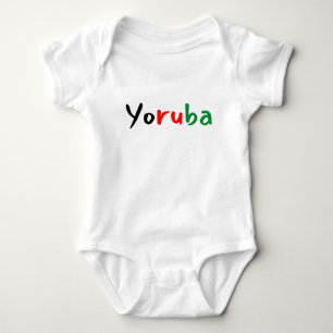 Cute Yoruba leuke tekst Romper