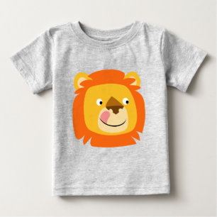 Cute Yummy Cartoon Lion Baby T-Shirt