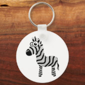 Cute zebra sleutelhanger (Voorkant)