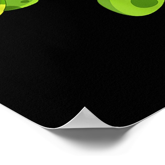 Cute Zee Baby Turtle Gift Poster (Hoek)