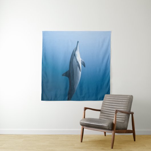 Cute Zee Dolphin Wandkleed (In situ)