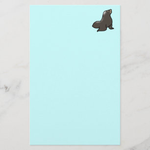 Cute zee lion briefpapier