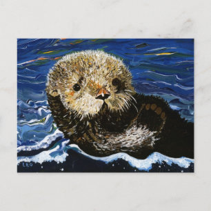 Cute Zee Otter Briefkaart