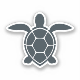 Cute zee schildpad sticker