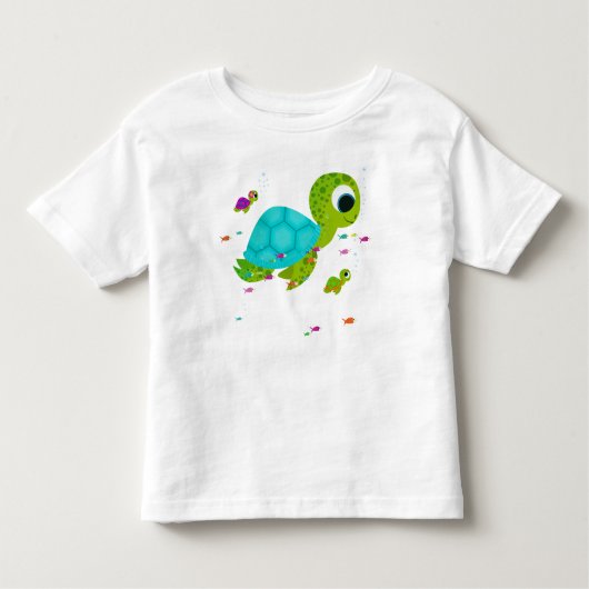 Cute Zee Turks Kinder Shirts (Voorkant)