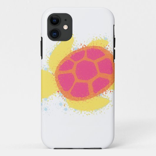Cute Zee Turtle Case-Mate iPhone Case (Achterkant)