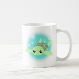 Cute Zee Turtle Coffee Mok