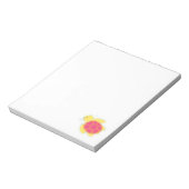 Cute Zee Turtle Custom Notitieblok (Gedraaid)