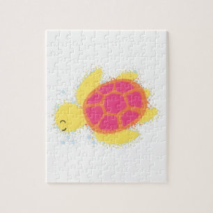 Cute Zee Turtle Legpuzzel