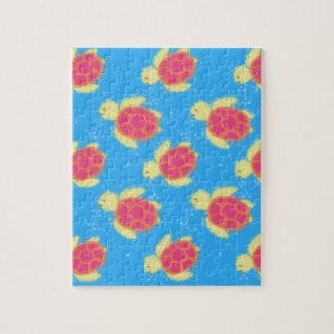 Cute Zee Turtle Pattern Legpuzzel
