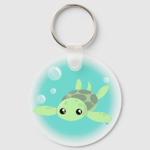 Cute Zee Turtle Sleutelhanger