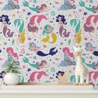 Cute Zeemeerminnen Meisjes Nursery Kamerdecoratie