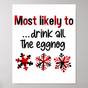 Cutecomfy Waarschijnlijk Alle Eierpunch Opdrinken Poster