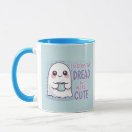 CuteGhost "Existential Dread But Make It Cute" Mug Mok