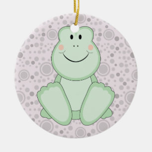 Cutelyn Baby Frog Keramisch Ornament