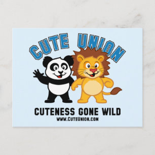 Cuteness Gone Wild Briefkaart