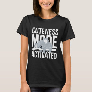 Cuteness Mode I Koala Australia Koala Beer Animal T-shirt