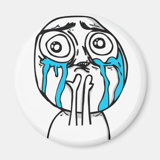 Cuteness Overload Comic Meme Magneet (Voorkant)