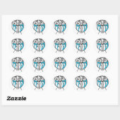 Cuteness Overload Meme Ronde Sticker (Vel)