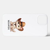 Cuteness Overload Meowdy Western Cat Case-Mate iPhone Case (Achterkant (horizontaal))