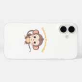 Cuteness Overloaded: Monkey Collectie Case-Mate iPhone Case (Achterkant (horizontaal))