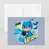 Cuter Than Cute Batman Briefkaart (Voorkant / Achterkant)