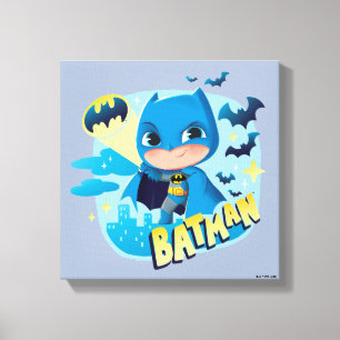 Cuter Than Cute Batman Canvas Afdruk