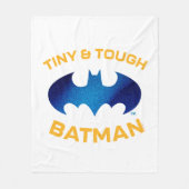 Cuter Than Cute Tiny & Tough Batman Fleece Deken (Voorkant)