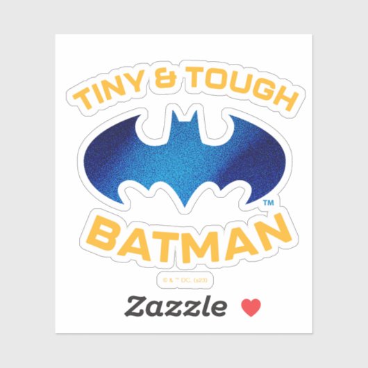 Cuter Than Cute Tiny & Tough Batman Sticker (Vel)