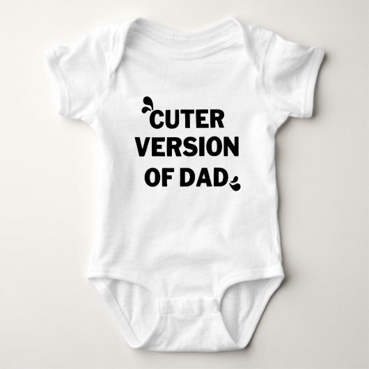 Cuter version of dad romper (Voorkant)