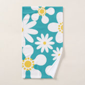 Cutes 60s mode rétro sertissage de serviettes de f (Serviette à main)